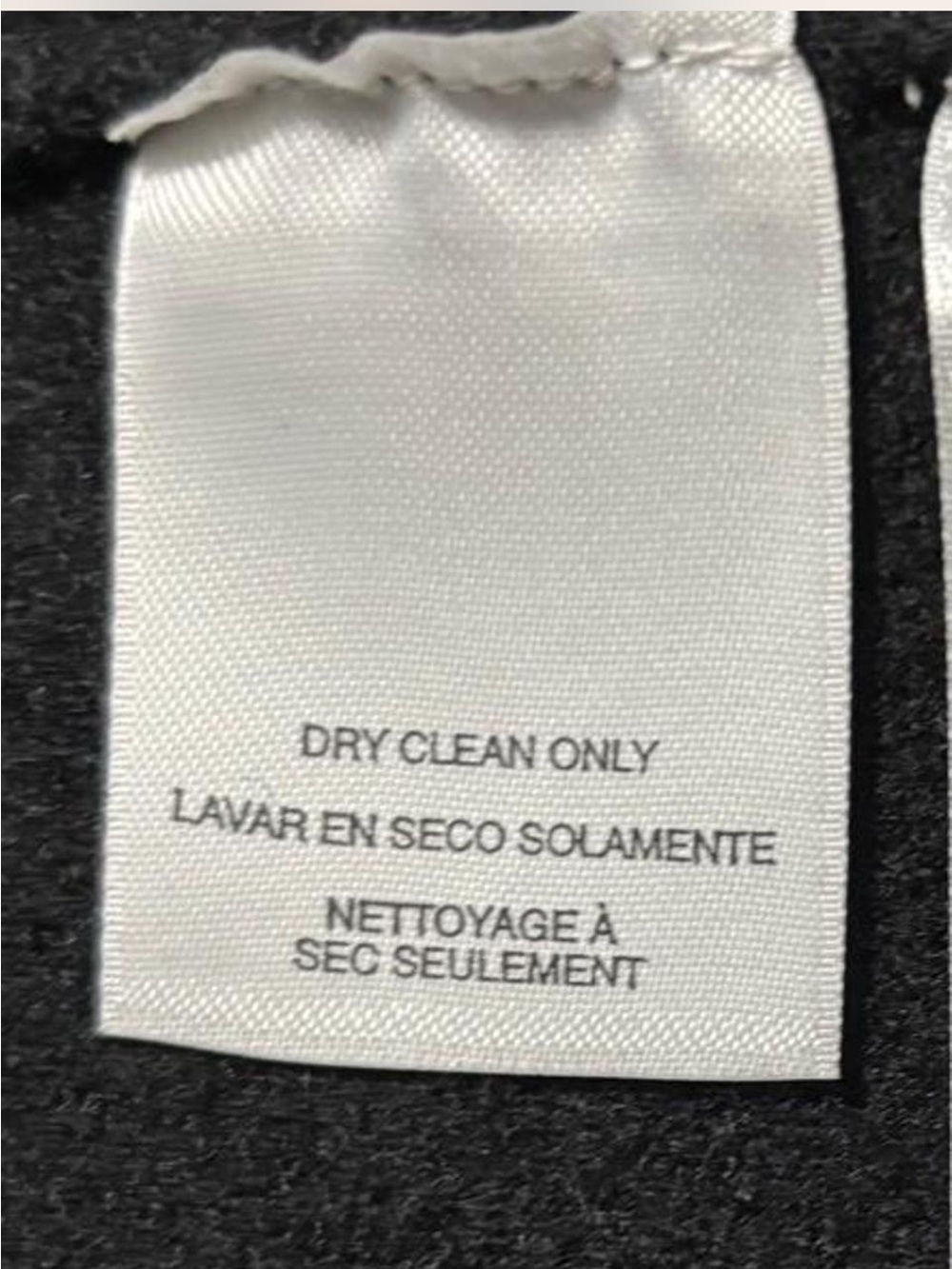 Beautiful Jones New York Collection long black open-front cardigan Merino - Picture 7 of 8